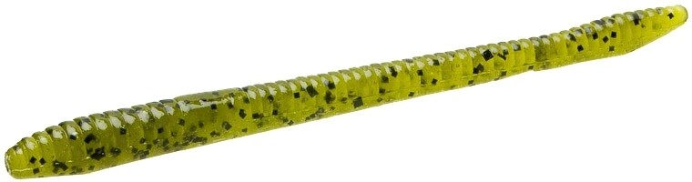 Zoom 4 1/2" Finesse Worm 20 Pk Watermelon Seed