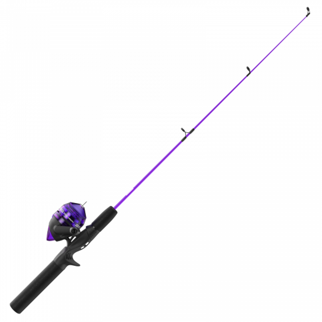 Zebco Dock Demon 30in Spincast Combo Purple