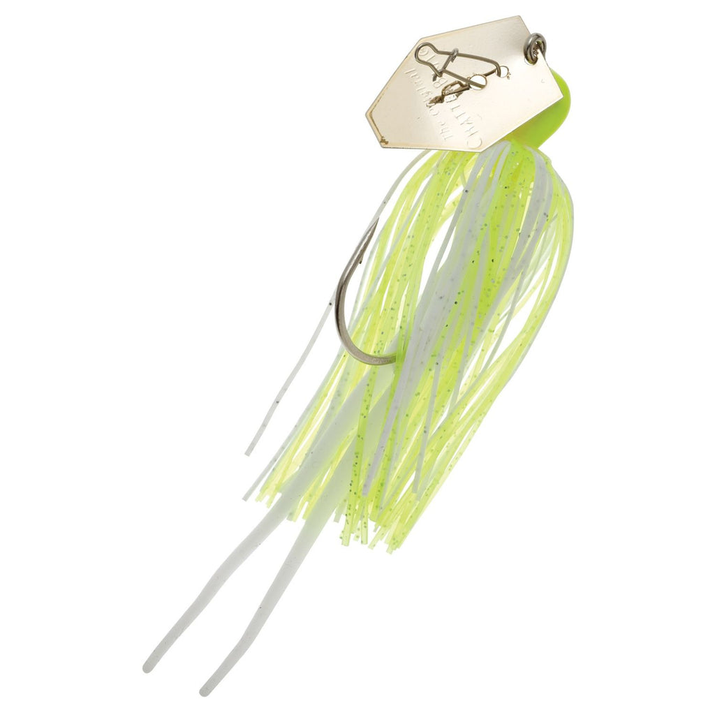 ZMan Chatter Bait 1/4oz Chart/White Gold