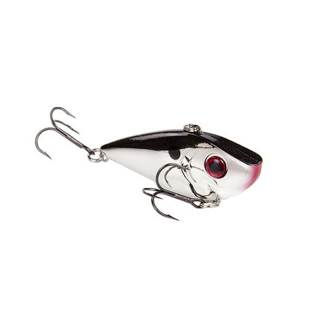 Strike King 1/2oz Red Eyed Shad Chrome Black Back