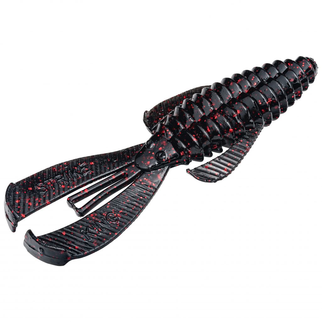 Strike King Rage Bug Black Neon