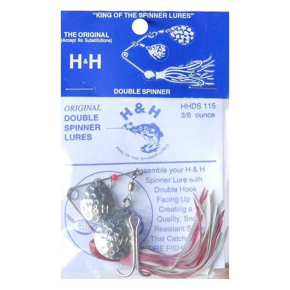 H&H Double Spinner Red/White 05 12 per Card