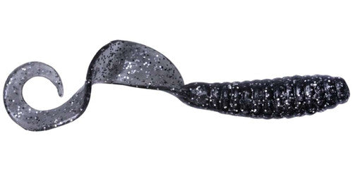 Got-Cha 4" Curltail Grub Smoke/SF 20 Pack
