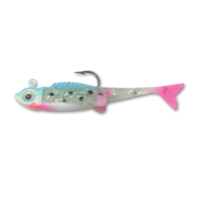 Northland Mimic Minnow Fry 1/16 Glow Rainbow Bag of 6 Packs