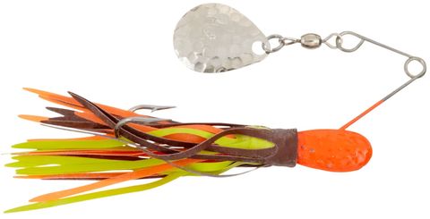 H&H Single Spinner 3/8oz Orange Brown/Chart 12 per