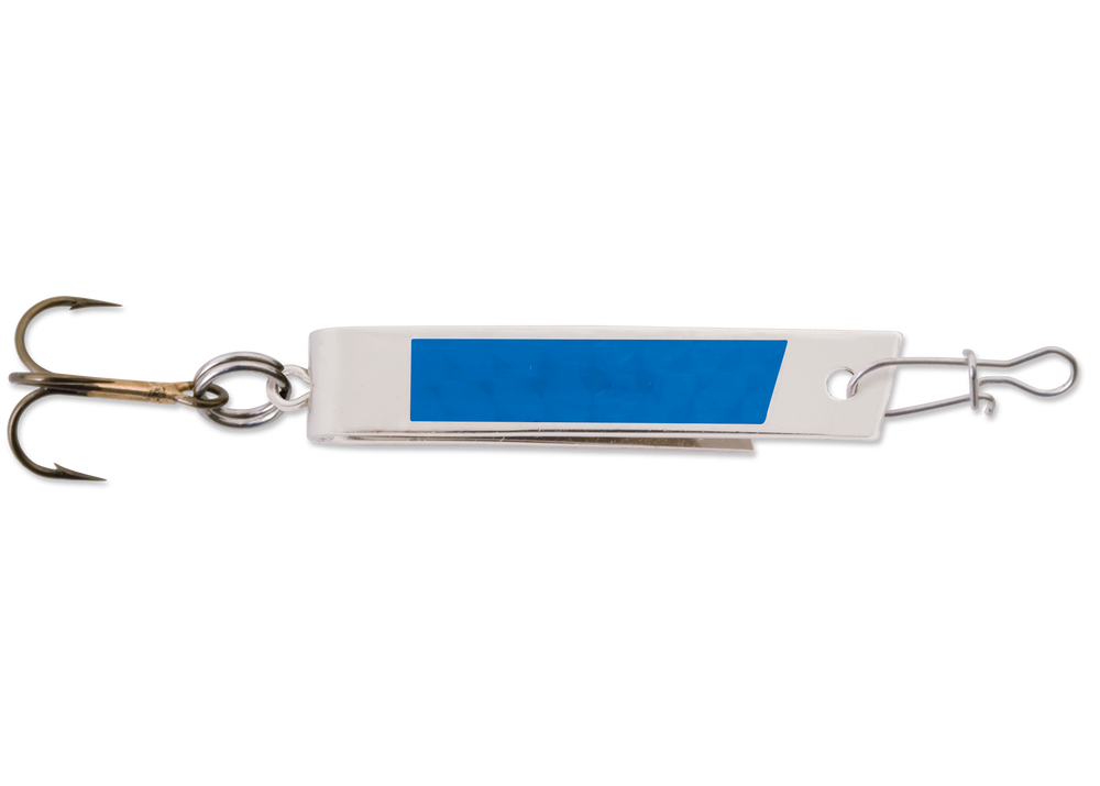 Luhr-Jensen Super Duper 1 1/2" Chrome/Blue