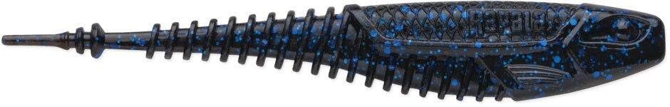 Rapala Crush City 4.25" Freeloader Black Blue Flake Pack of 6