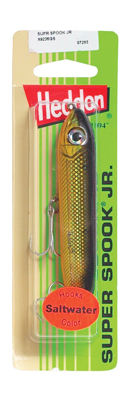 Heddon Super Spook Jr. Gold Shiner