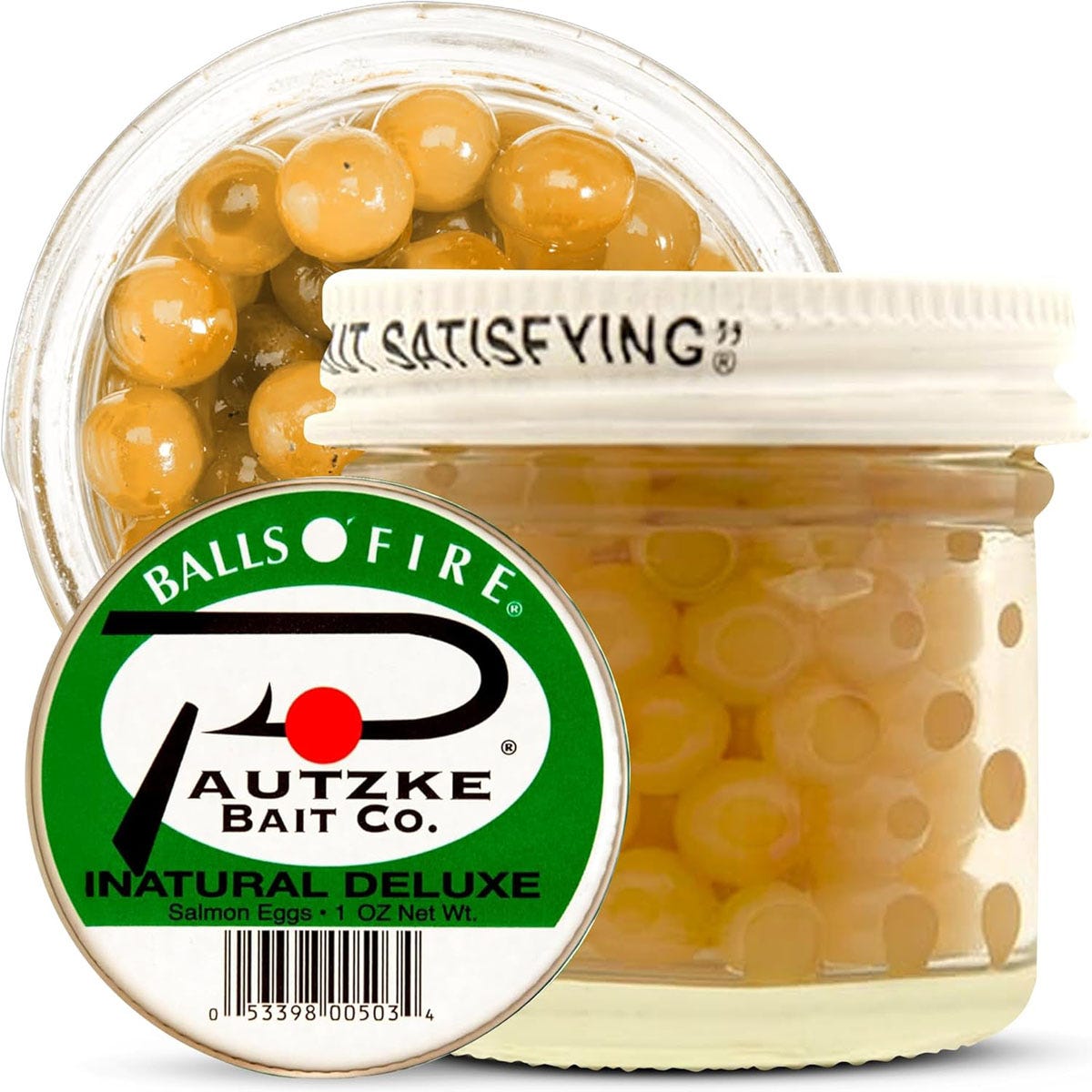 Pautzke Ball O' Fire Salmon Eggs Natural Deluxe
