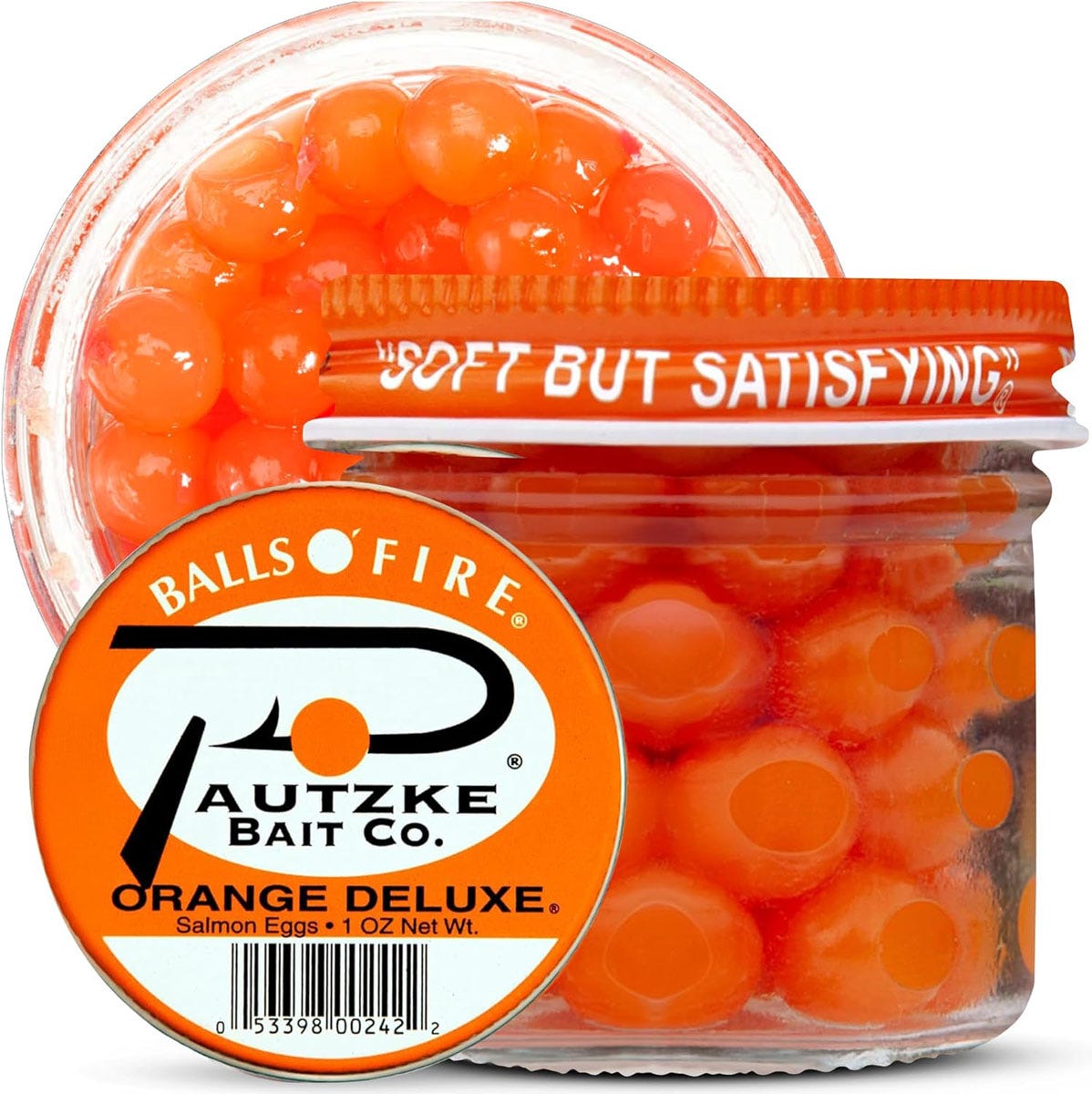 Pautzke Ball O' Fire Salmon Eggs Orange Deluxe