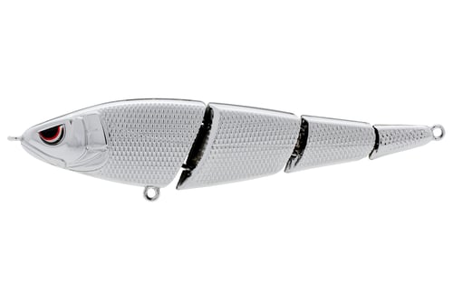 Spro KGB Sashimmy Swimmer 105 Chrome 4in