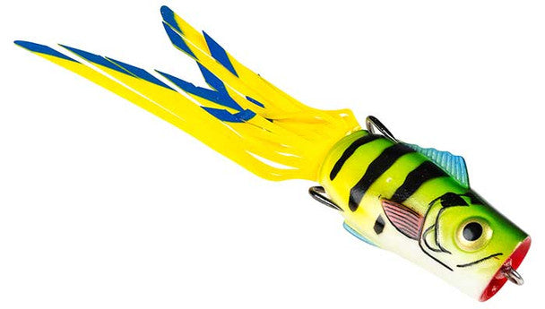 Strike King KVD 7" Popping Perch Topwater Lure Bla