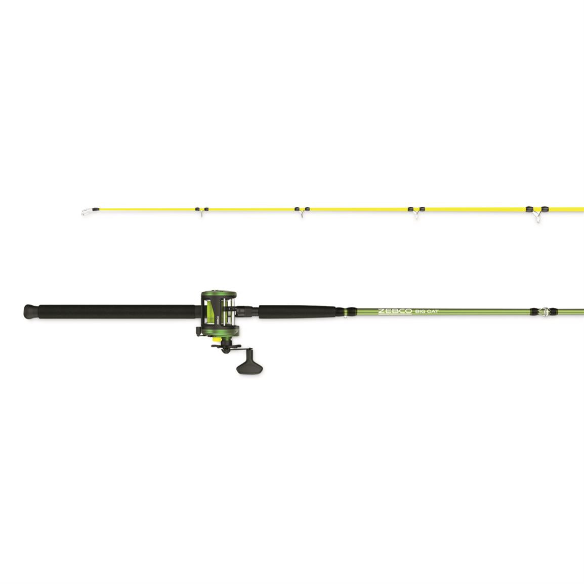 Zebco Big Cat 500 802MH Baitcast Combo BCAT500802M