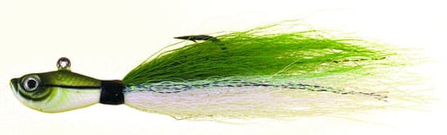 Spro Bucktail Jig 3/8 Sand Eel Green