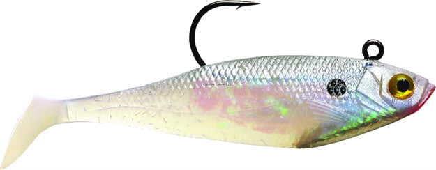 Storm 4" WildEye Swim Shad 7/16oz Pearl