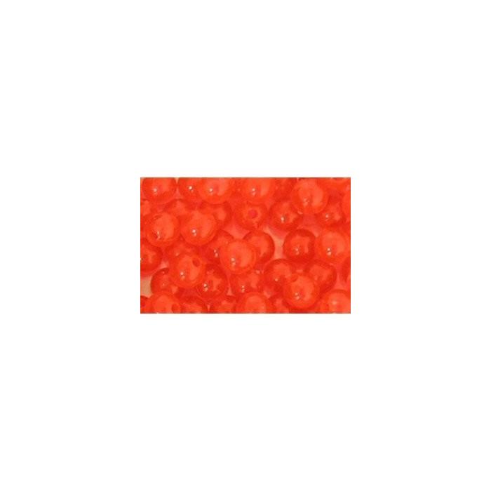 Pucci Beads 8mm Clear/Red