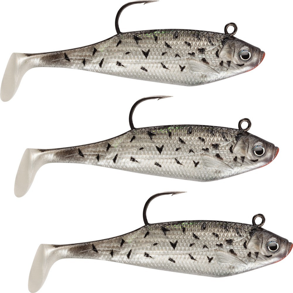 Storm 3" Swim Shad Black Crappie