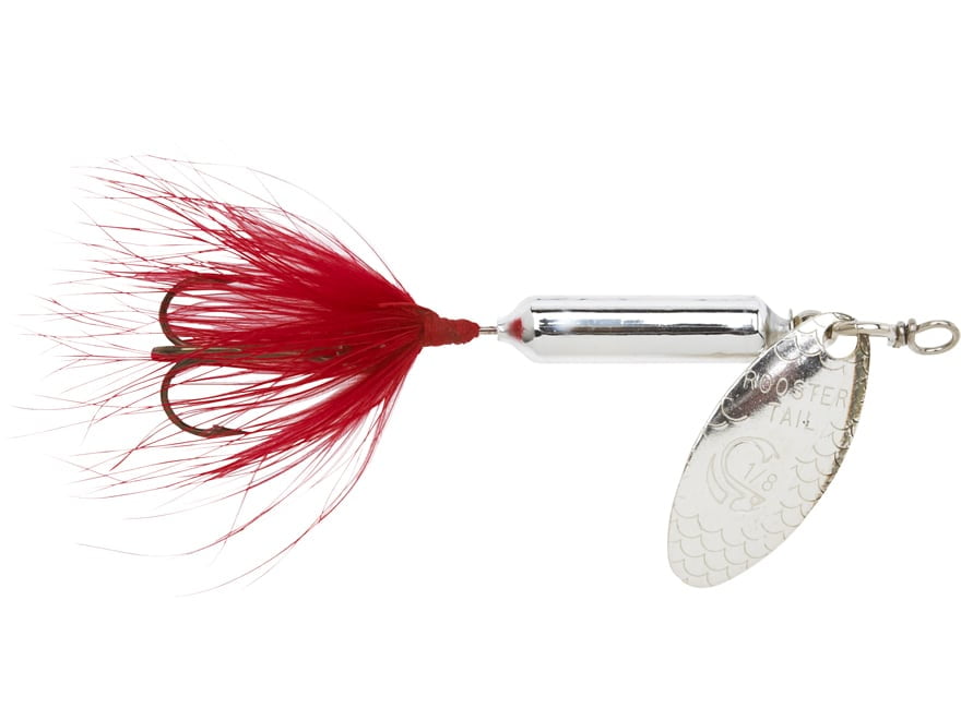 Worden's Rooster Tail Mat Silver 1/8oz