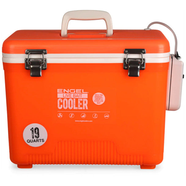 Engel 19qt Bait Cooler ENGLBC19-N-OVH Hi-Vis Orang