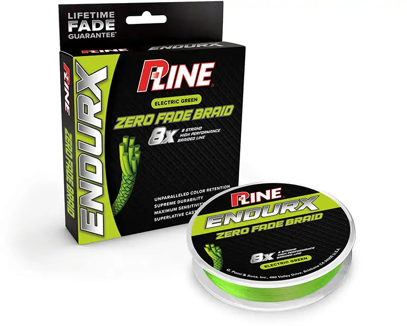 P-Line EndurX Zero Fade 30lb 150yds Electric Green