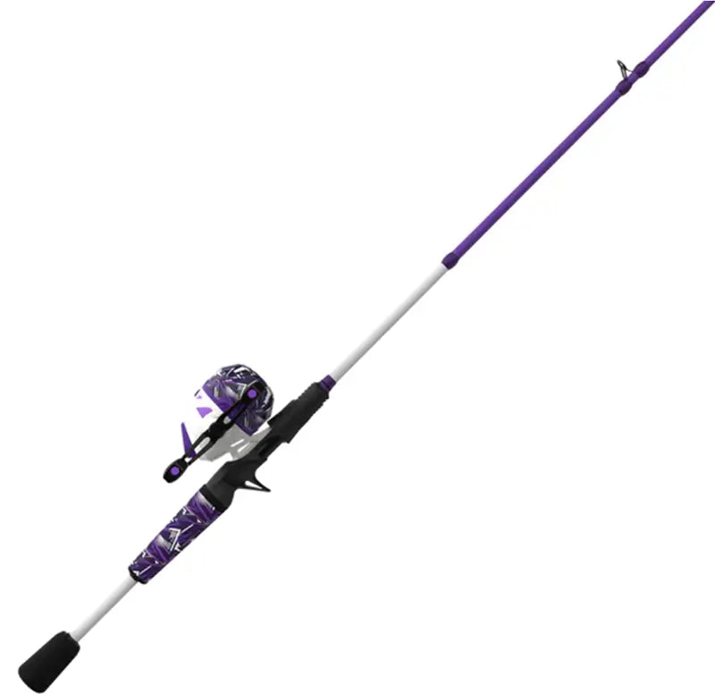 Zebco Roam 602M Spincast Combo Purple 21-43784