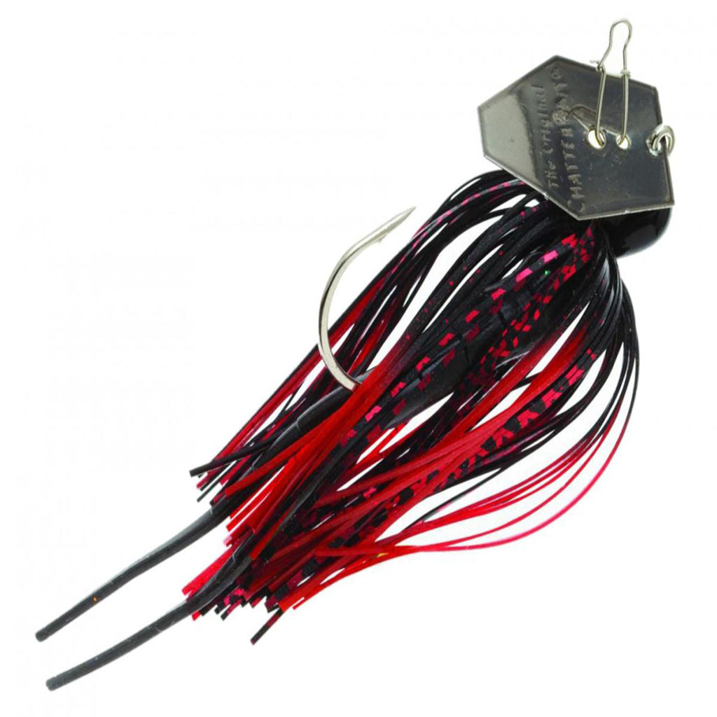 Zman Chatterbait 3/8oz Black Red