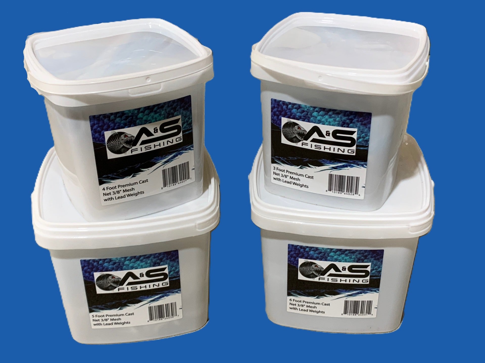 A&S Premium Cast Nets | Durable Fishing Cast Nets - Ayers Fish