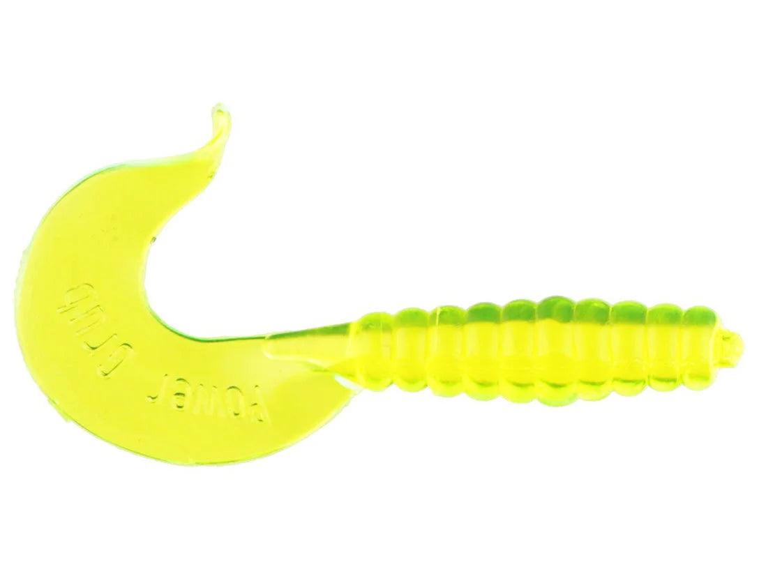 Berkley PowerBait 2" Grub 20 Count Chartreuse