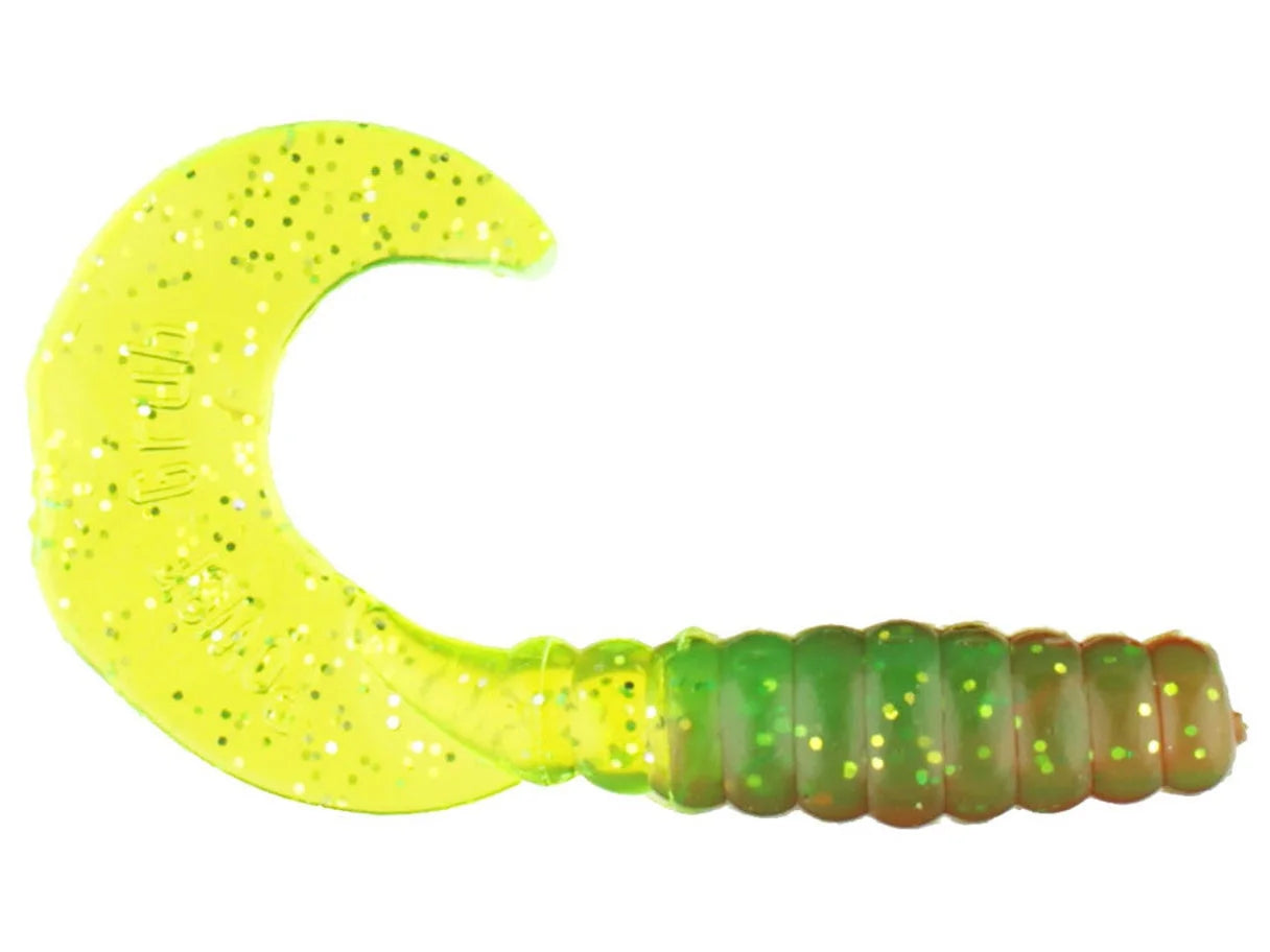 Berkley PowerBait 3" Grub 15 Count Christmas Light