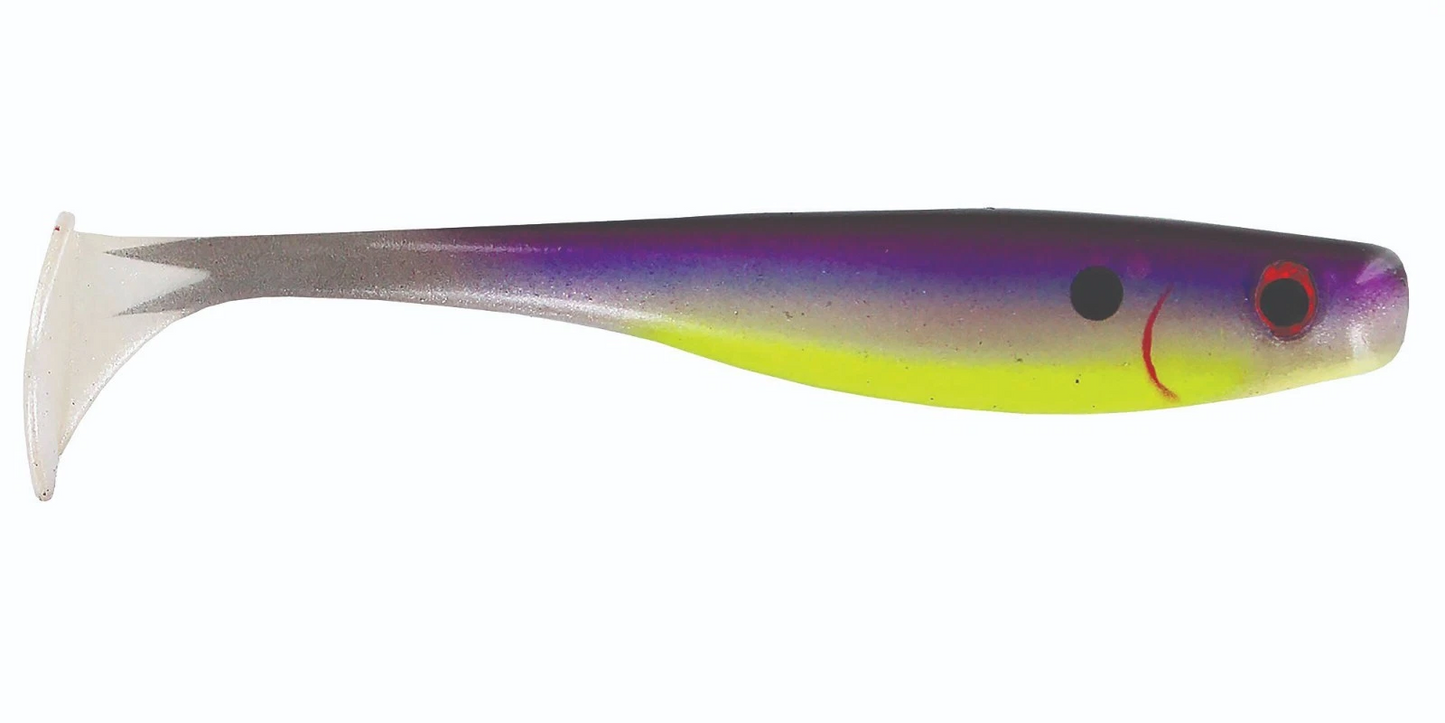 Big Bite 7" Suicide Shad Purple Dawn 2 Pack