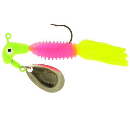 Team Crappie 1/8 oz. Crappie Tamer-Ringed Body with Flare Tail