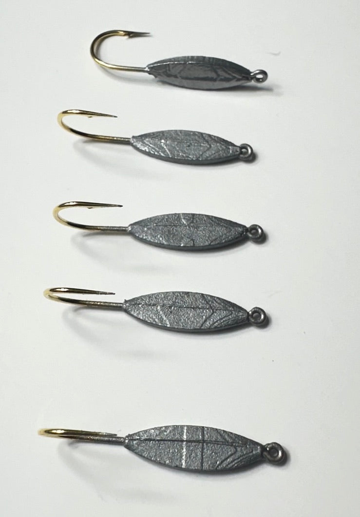 A&S Crappie Spoons 5 Count Glow