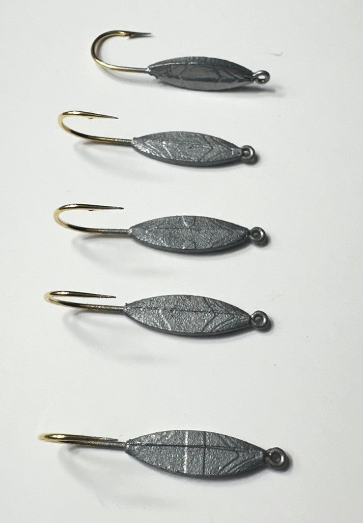 A&S Crappie Spoons 5 Count Chrome