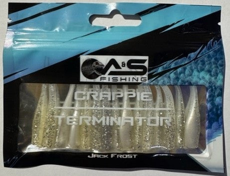 A&S Crappie Terminator 15 Count Jack Frost