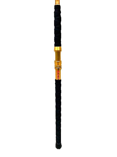 A&S 7'6" Big Game Baitcast Glow Rod - Cyborg
