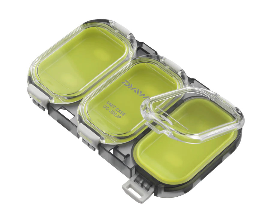 Daiwa Chartreuse 3 Compartment Deep Utility Box w/Magnet UC-600JP