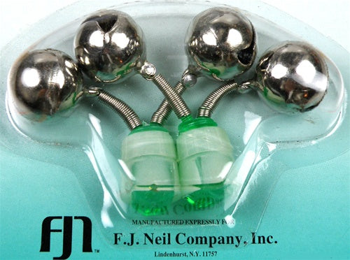 FJ Neil Twin Bell w/Glow Clip Pack of 2