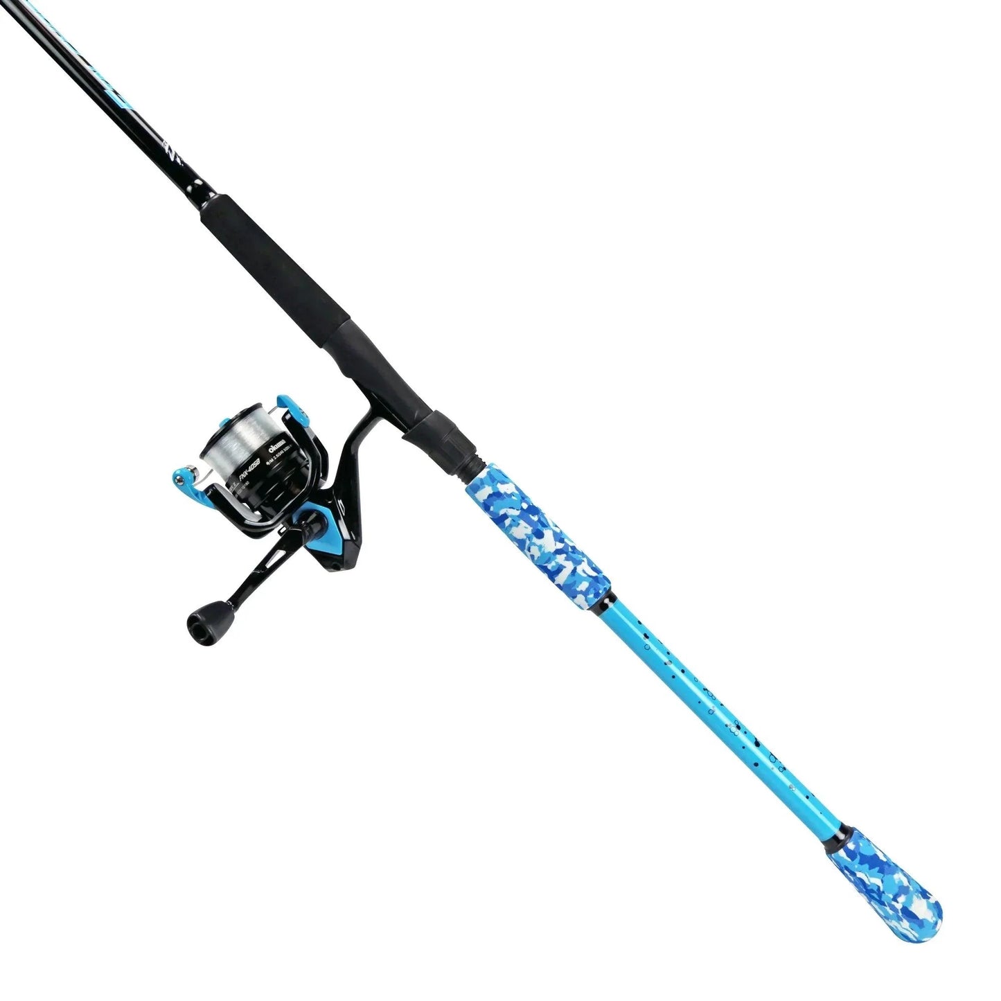 Okuma Fin Chaser X 6'6" M Spinning Combo Sky Blue