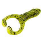 ZMAN Finesse FrogZ 2.75" Pack of 4 Watermelon/Chartreuse