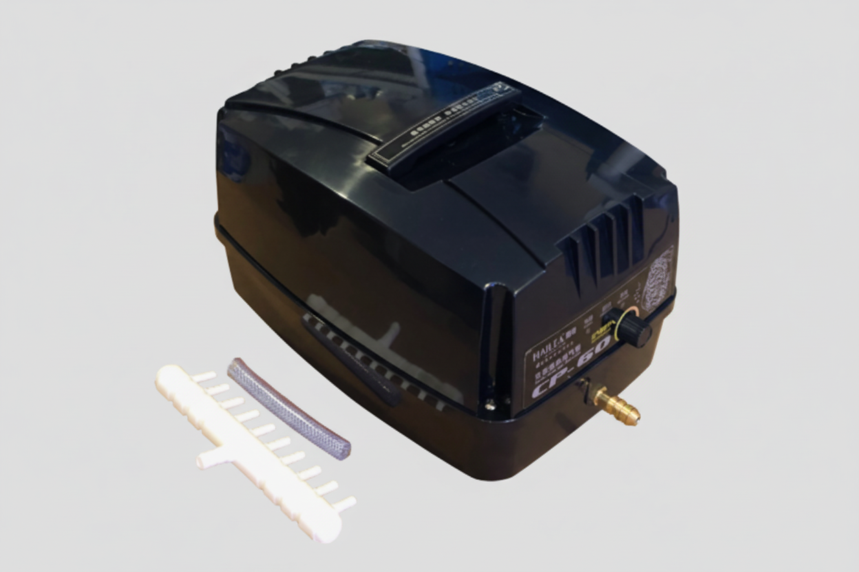 Hailea CP-60 Air Pump w/Battery Backup