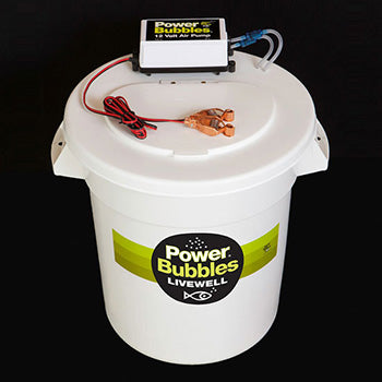Marine Metal Power Bubbles 12V Micro Bubble Livewell 20 Gal