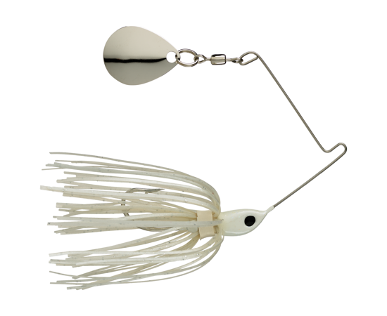 Strike King Micro-King Spinnerbait 1/16oz White MC-72