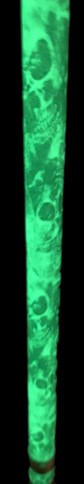 A&S 7'6" Big Game Baitcast Glow Rod Nightmare