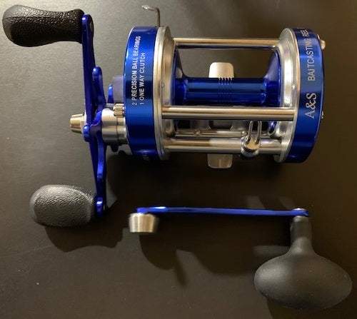 A&S PC-6000 Baitcast Reel BLUE