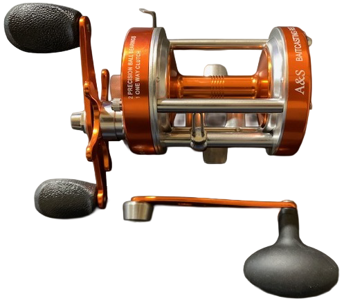 A&S PC-6000 Baitcast Reel ORANGE
