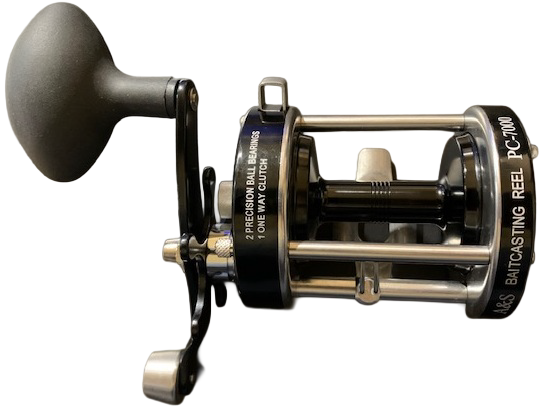 A&S PC-7000 Baitcast Reel BLACK