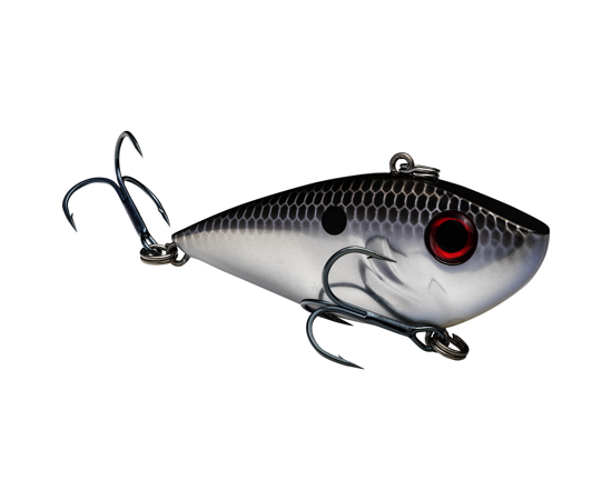 Strike King Red Eyed Shad 1/2oz Chrome Black Back