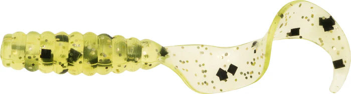 ZMAN GrubZ 3.5" Chartreuse Sparkle 6 Pack