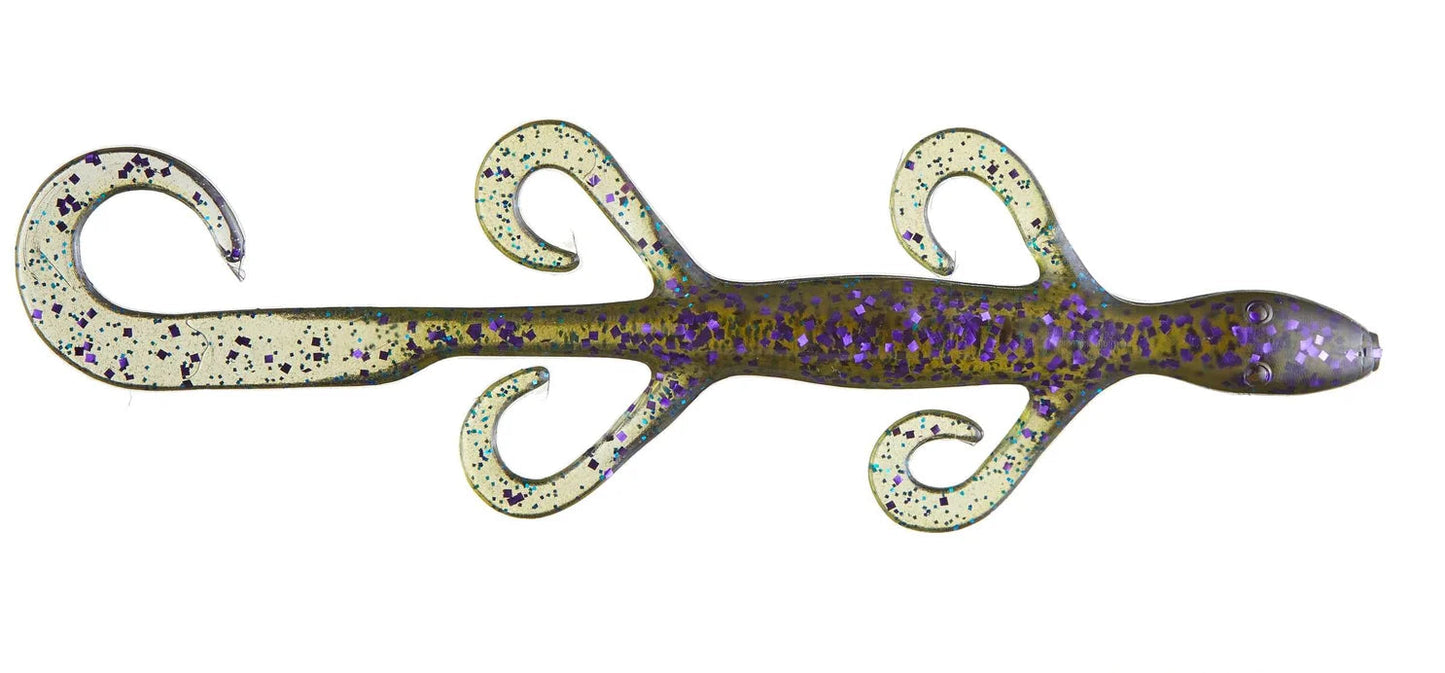 Zoom 6" Lizard Pack of 9 Sprayed Grass