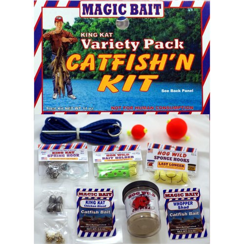 Magic Bait King Kat Variety Pack Catfish'n Kit